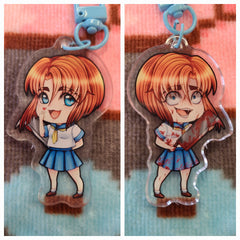 Queen of the Landfill 2" acrylic keychain charm