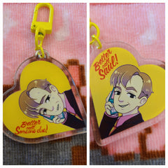 World's Best Lawyer 2" acrylic keychain charm